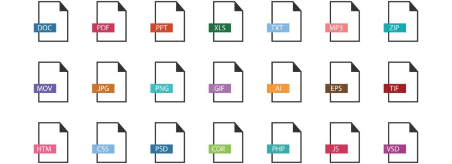 Easy ways to improve your research data management: file formats